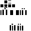 Texture for black with white outline