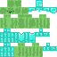 Texture for Fake diamond armor slime noob