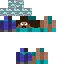 Texture for Steve with diamond ore
