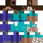 Texture for steve in the costume of springherobrine