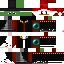 Texture for rich rana con gorro de navidad