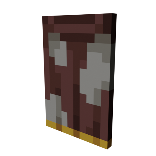 Texture for Minecraft Dungeons Cow Crusader Cape Cape Parity