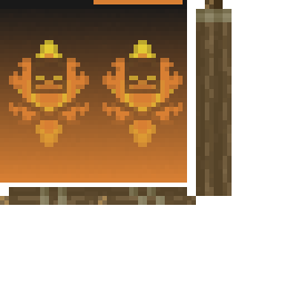 Texture for Flaming Whiter Skeleton Skull