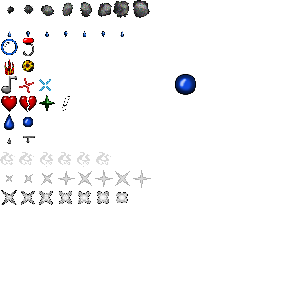 Texture for particles