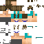 Texture for Steve as a Girl on Herobrine