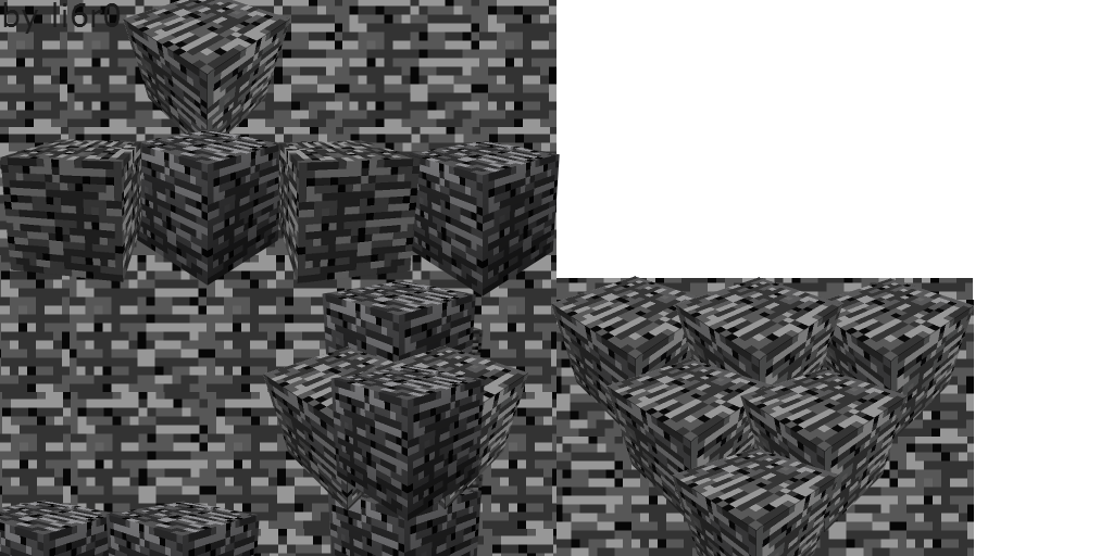 Texture for bedrock golem (by li6r0)  !! optical illusion !! 