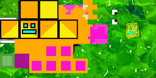 Texture for geometry dash cube