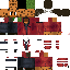 Texture for red suit cookie 