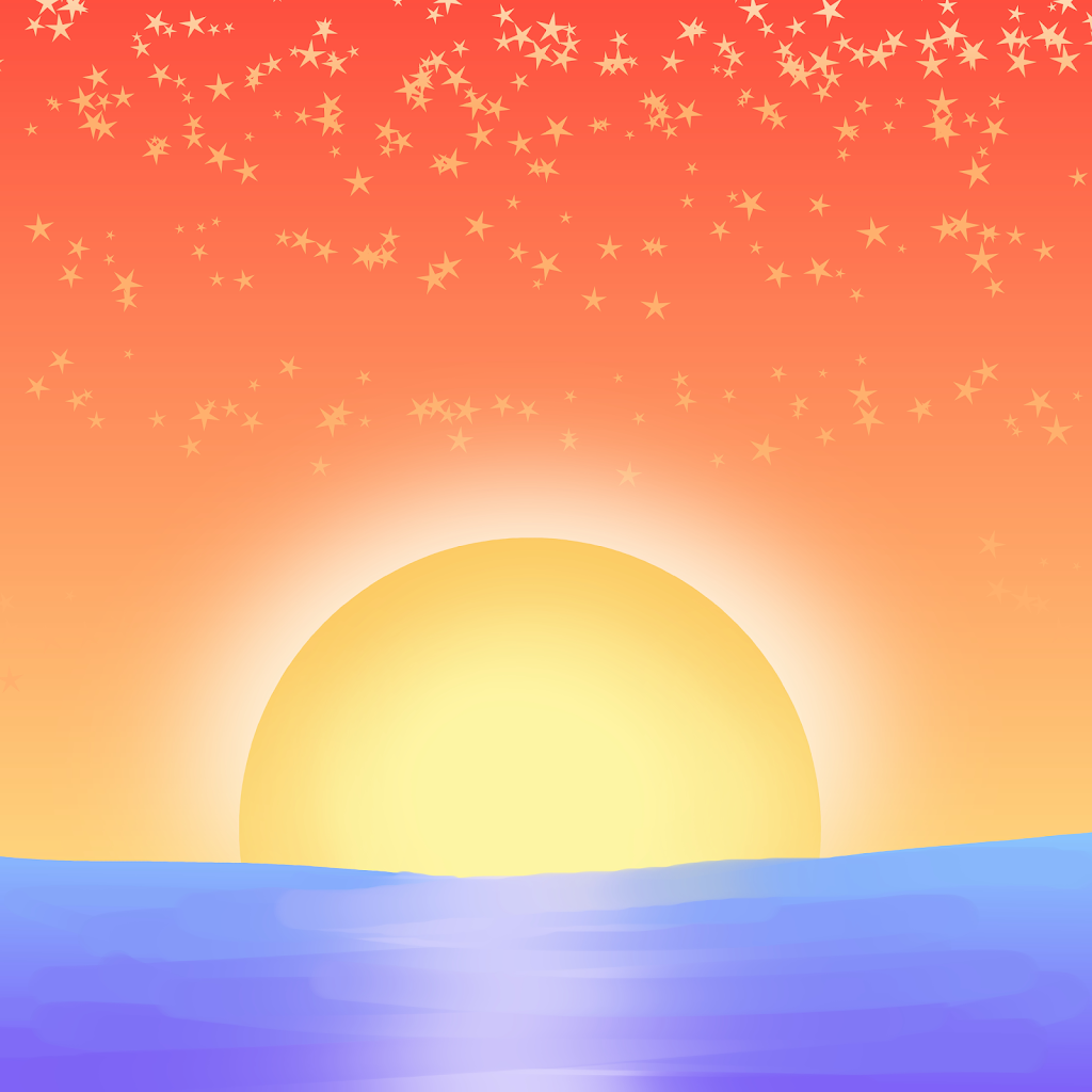 Texture for sunset