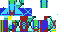 Texture for creeper de lespace en combinaison