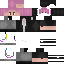 Texture for Pink haired trans-nonbinary boy skin
