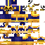 Texture for Golden Freddy in Thanos's Armor and with the infinity Gauntlet