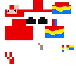 Texture for Anim.Red Parrot