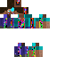 Texture for glitchtale steve