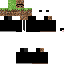 Texture for corrected grass block man