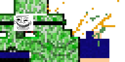 Texture for troll creeper