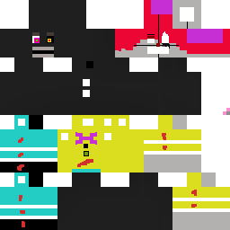 Texture for (oofy ver)(bob the robot clown )(human robot)(five night at joey's)(oc's)(new)(25,310$ )