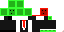 Texture for green slime in suit