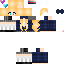 Texture for School girl with bow