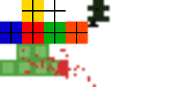 Texture for slime rubik cube