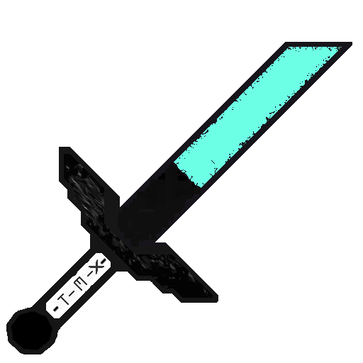 Texture for diamond_sword: by t-m-x