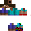 Texture for Pibby Survivor Steve V2 (Almost Corrupted)