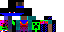 Texture for colourful bandit
