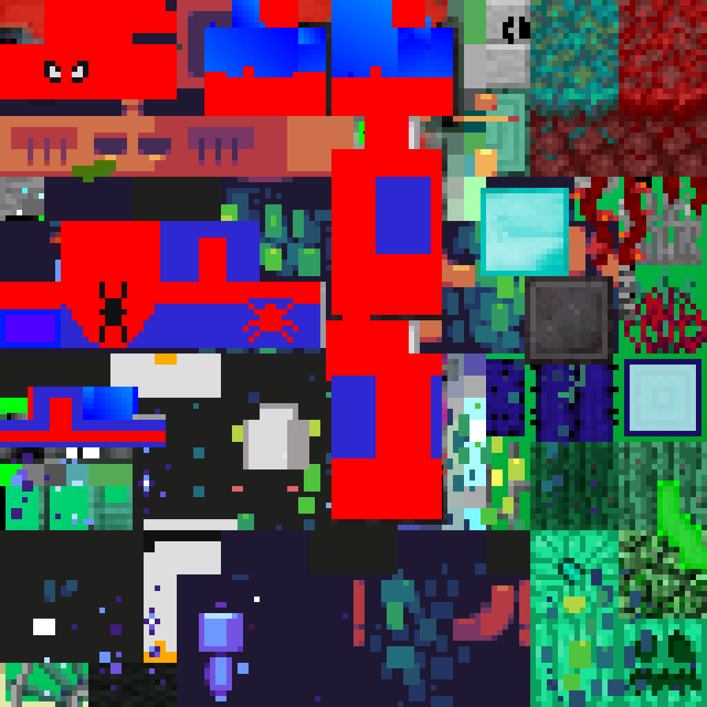 Texture for spiderman golem