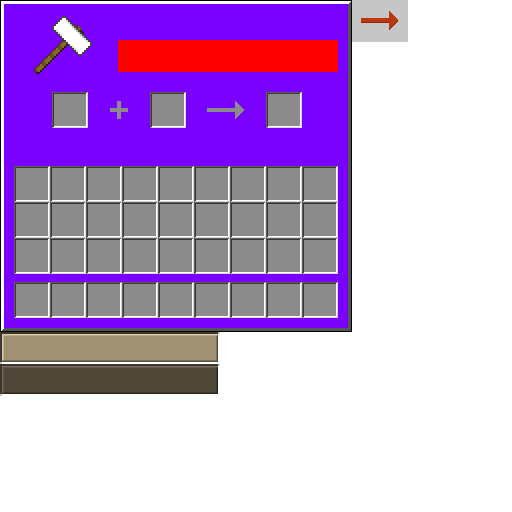 Texture for anvil
