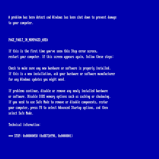 Texture for bsod