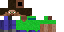 Texture for Steve with green eye