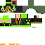 Texture for green villager girl