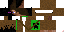 Texture for Ender Steve Creeper hunter
