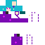 Texture for 袴（花柄）