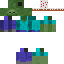 Texture for Zumbi com Bolo na Cabeça