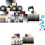 Texture for black and white deeer off mee