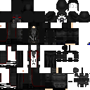Texture for Dark Lord, creepy scary evil man, black mask, dark demon, devil, shadow, killer, assassin