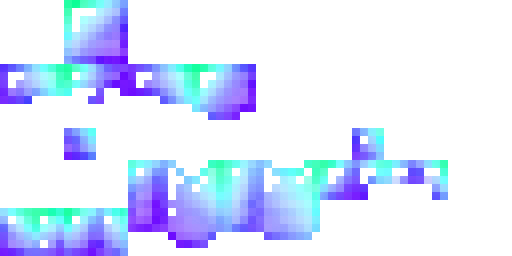 Texture for armor diamonds layer bleu clair et fonce
