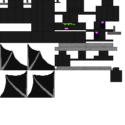 Texture for green sun glasses ender dragon
