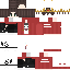 Texture for cute snowman boy