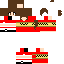 Texture for Lynn Loud Jr. in a red sweater