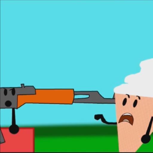 Texture for gun rudely answers that he can do the challenge by himself when ice cream ask gun if he can do the challenge himself