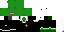 Texture for Kermit in a Tuxedo