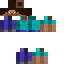 Texture for Steve Zombie Minecraft de Minecraft