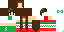 Texture for Christmas girl