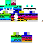Texture for colorful polarbear