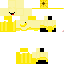 Texture for bananan com cueca e luvas emo