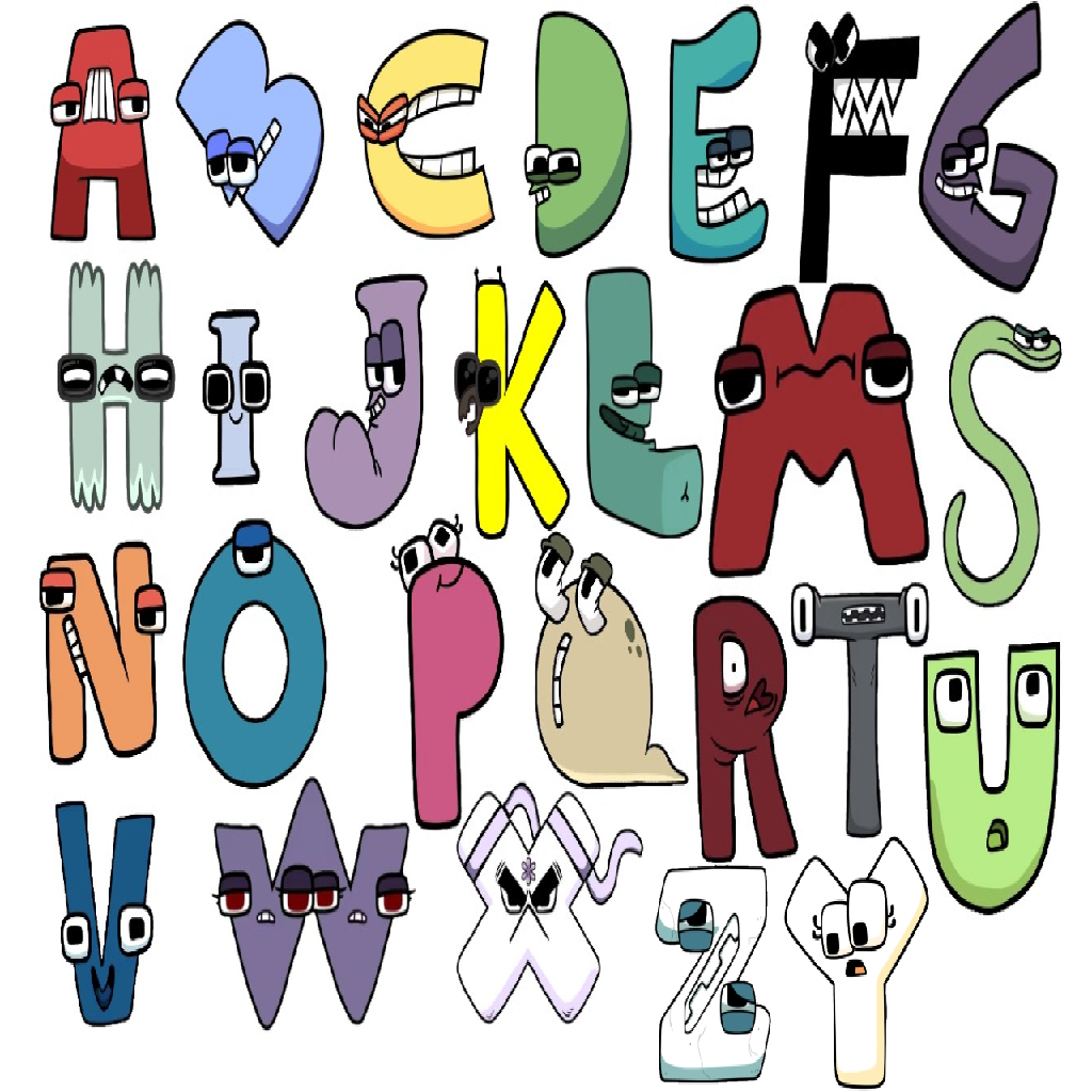 Texture for alphabet lore