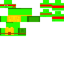 Texture for Mutant Raphael Ninja Turtles
