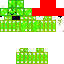 Texture for AppleManGreen with transparent helmet